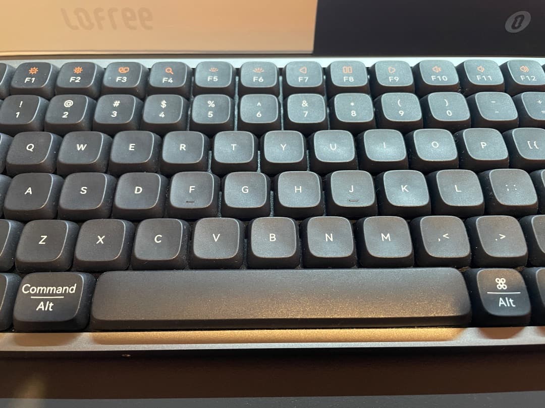 [セット 美品]Lofree FLOW 84 Black &純正レザー調ケース