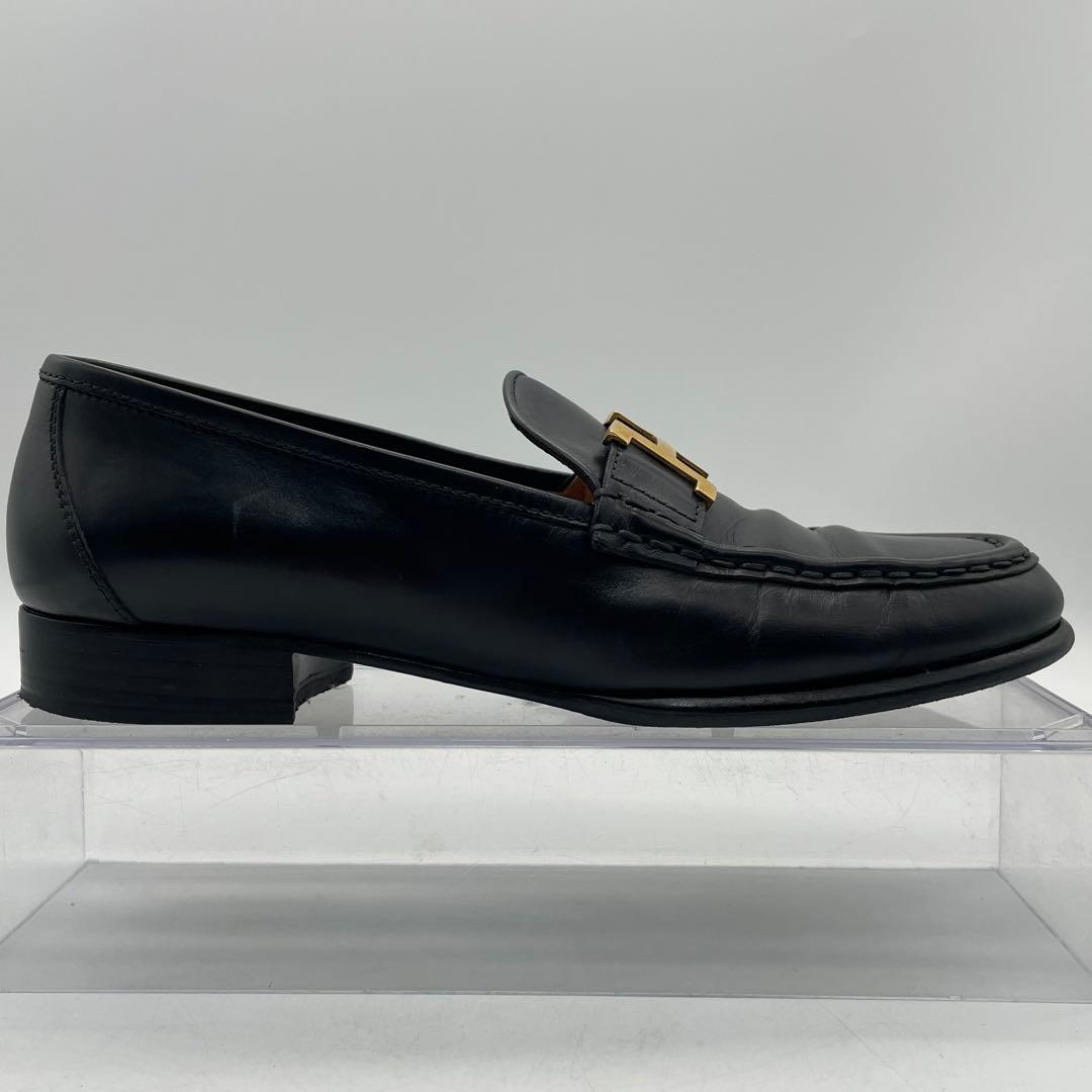 エルメス　HERMES ローファー　コンスタンスローファー　レザー　Hロゴ