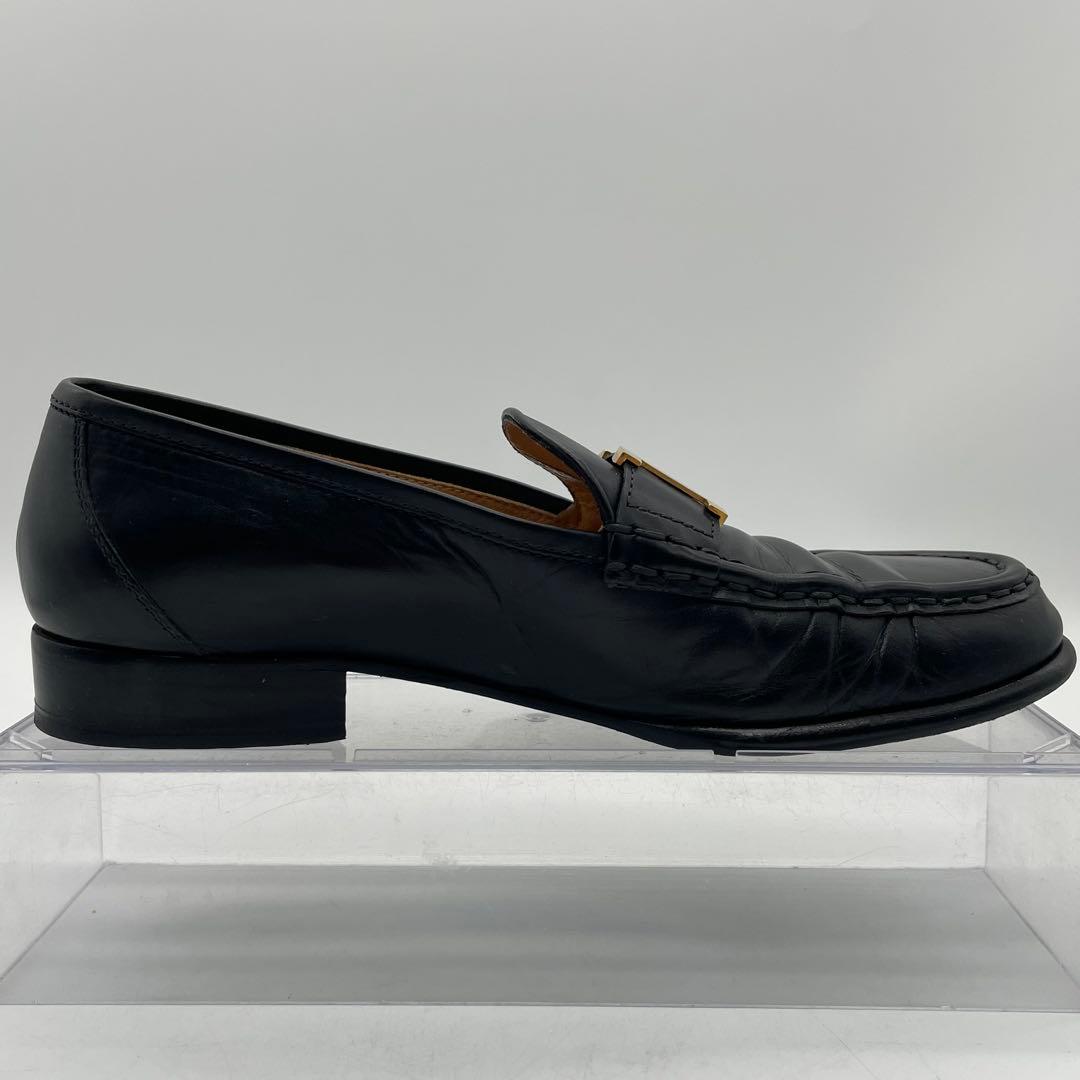 エルメス　HERMES ローファー　コンスタンスローファー　レザー　Hロゴ