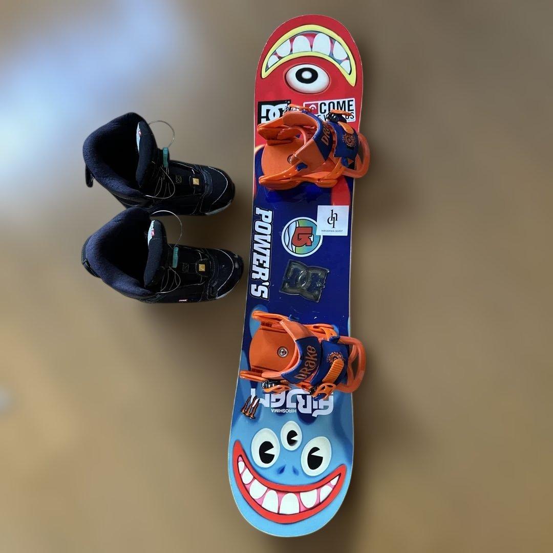 Salomon スノーボード 100㎝　ヘッドブーツ21㎝　3点セット