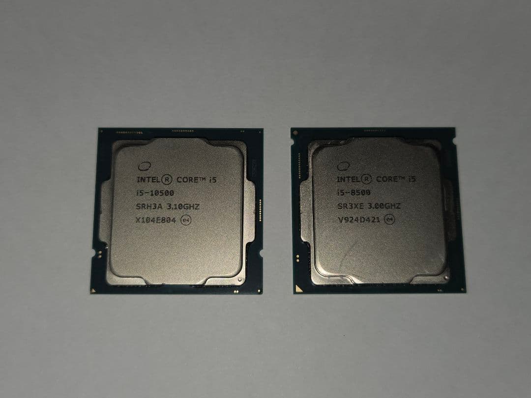 Core i5 CPU 10500 8500 計2個
