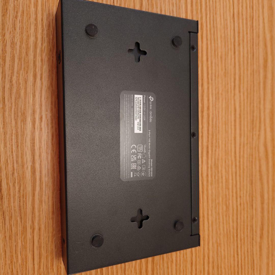 TP-Link DS105X Omada 10Gポート スイッチングハブ