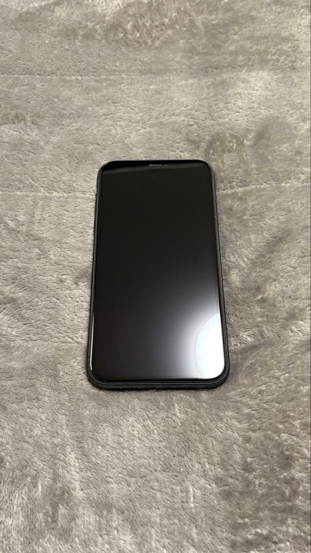 iPhone 11 128GB ブラック SIMロック解除済 初期化済