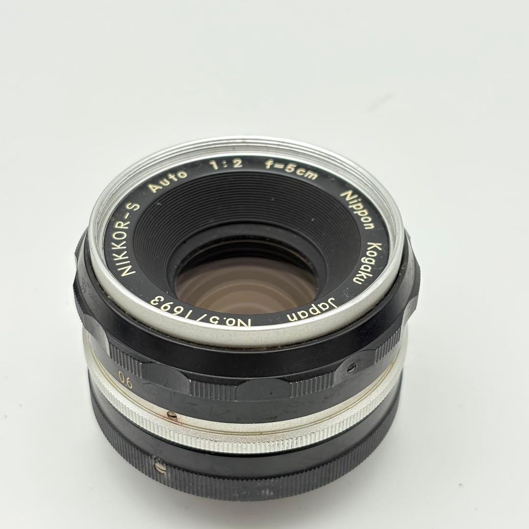 レンズ(単焦点) NIKKOR-S Auto 50mm F2 NipponKogaku Japan