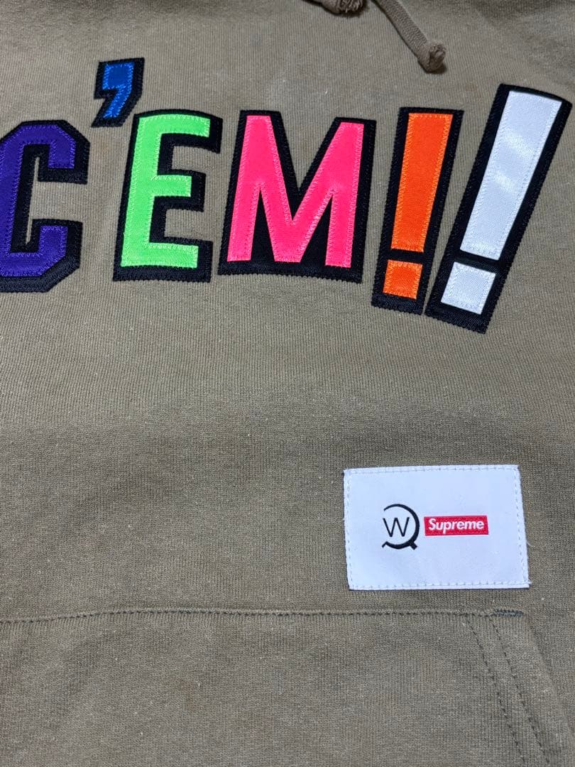 2021AW supreme×wtaps コラボパーカー　スウェット