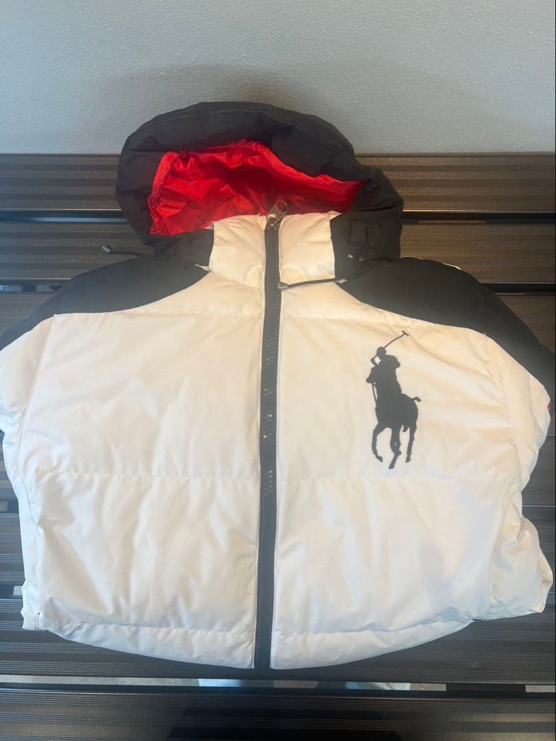 ポロ・ラルフ・ローレン フード付きダウンジャケット
