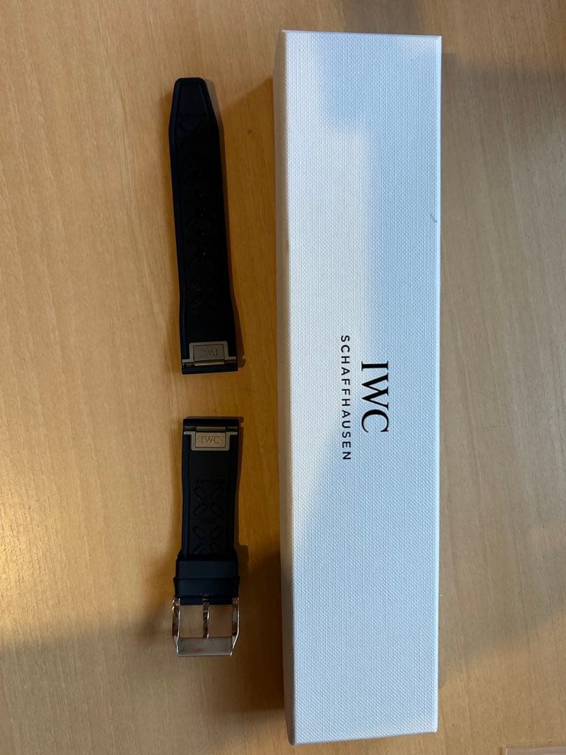 IWC ラバーストラップ　ブルー（紺色）XSサイズ　ラグ幅20mm