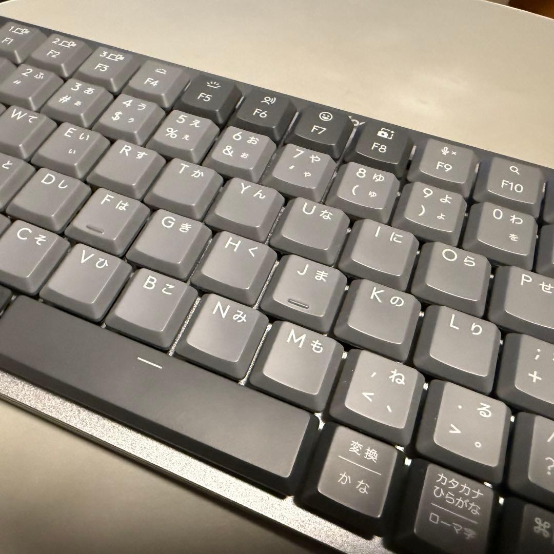 logi MX Mechanical Mini ワイヤレスキーボード 日本語配列
