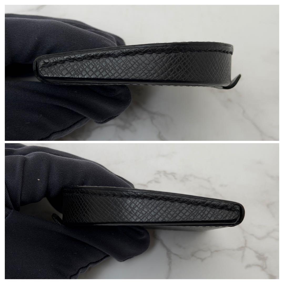 ルイヴィトン タイガ ポルトモネ キュヴェット ケース ブラック