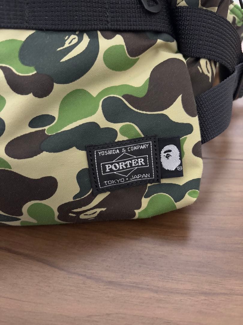 A BATHING APE × PORTER アベイシングエイプ　ポーター　迷彩
