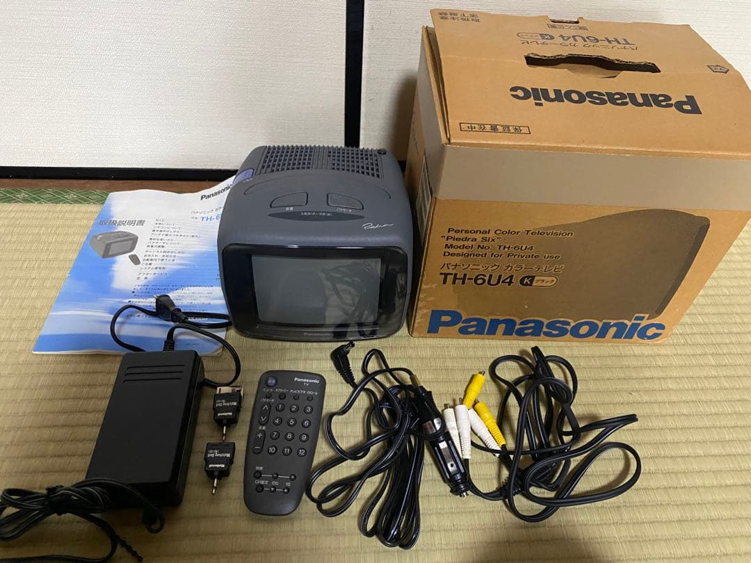 Panasonic カラーテレビ TH-6U4 ブラック