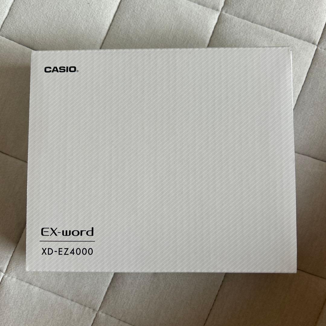 カシオ 電子辞書 エクスワード XD-EZ4000 ホワイト