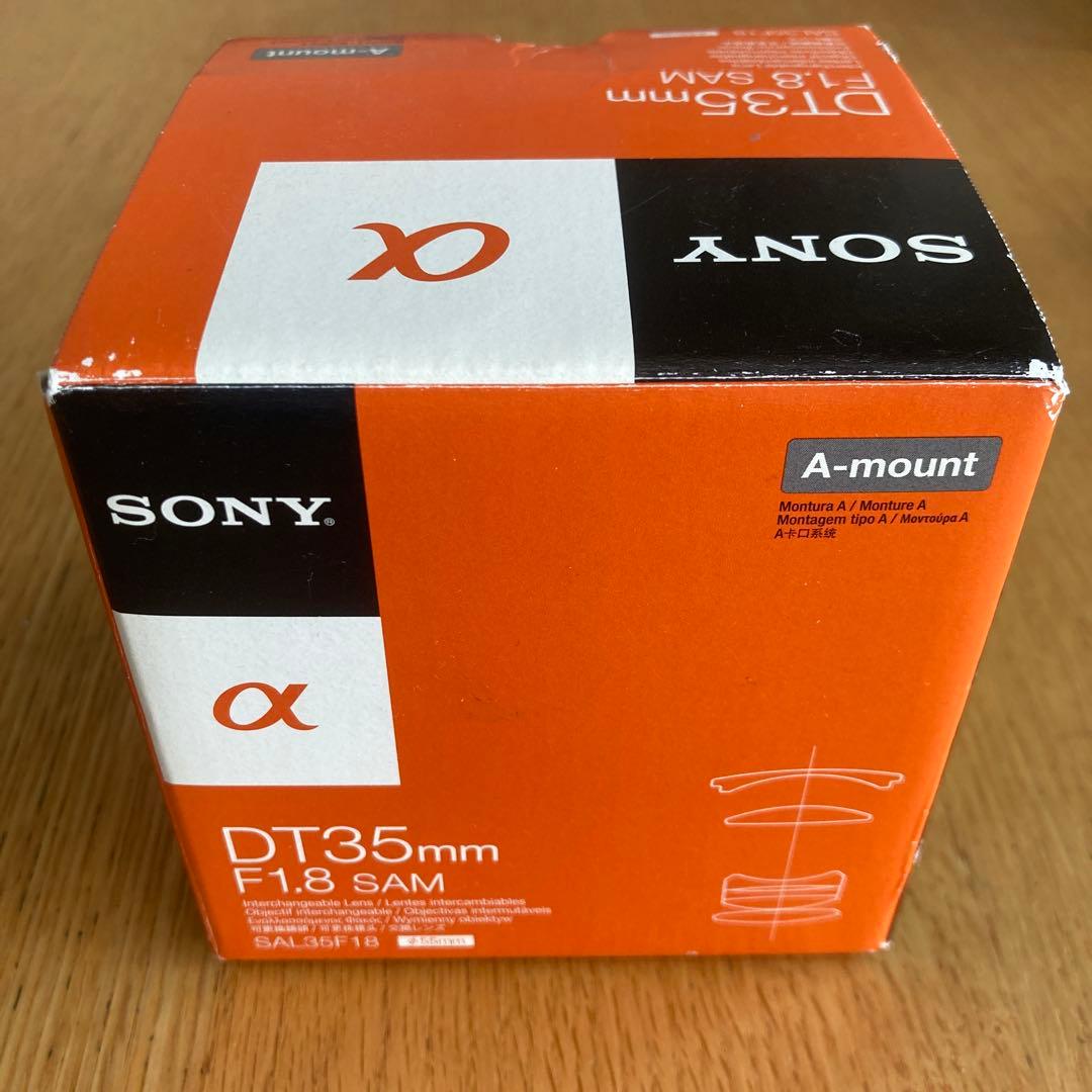 SONY DT35mm F1.8 SAM Aマウント レンズ　未使用品