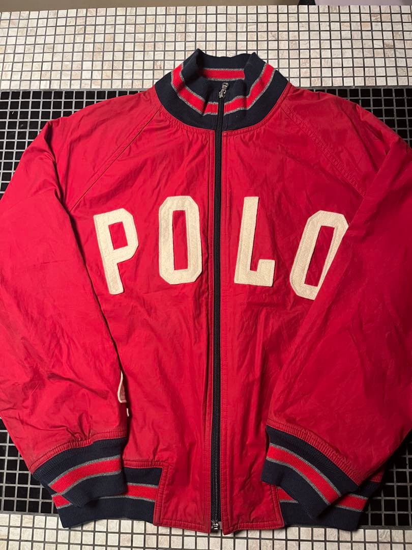 【値下げ】【ヴィンテージ】【超入手困難】ラルフローレン　POLO SPORT 赤