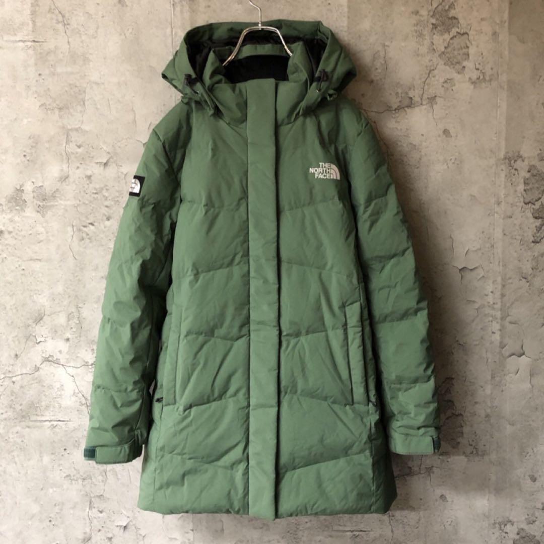 美品　ザノースフェイス　ドライベント　ダウンコート　ベンチコート　レディースL