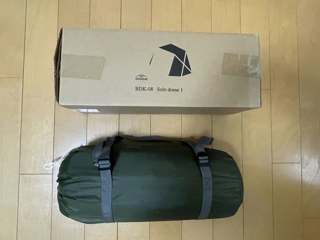 テント・タープ BUNDOK BDK-08 Solo dome 1