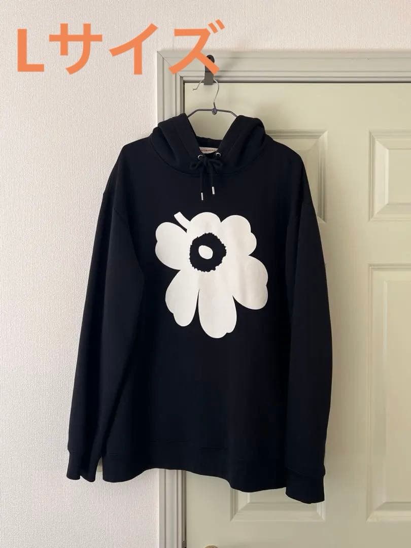 marimekko kioski ウニッコ フーディ パーカー ブラック