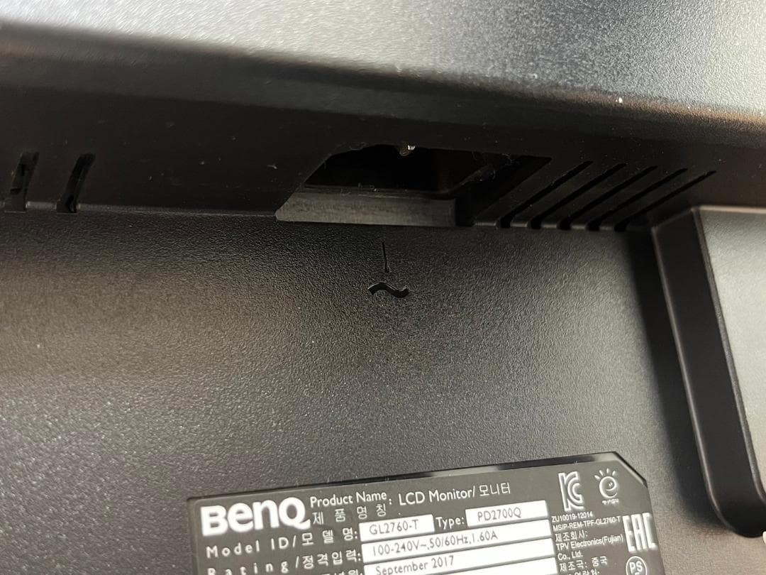 BenQ 27インチ 液晶ディスプレイ GL2760-T PD2700Q