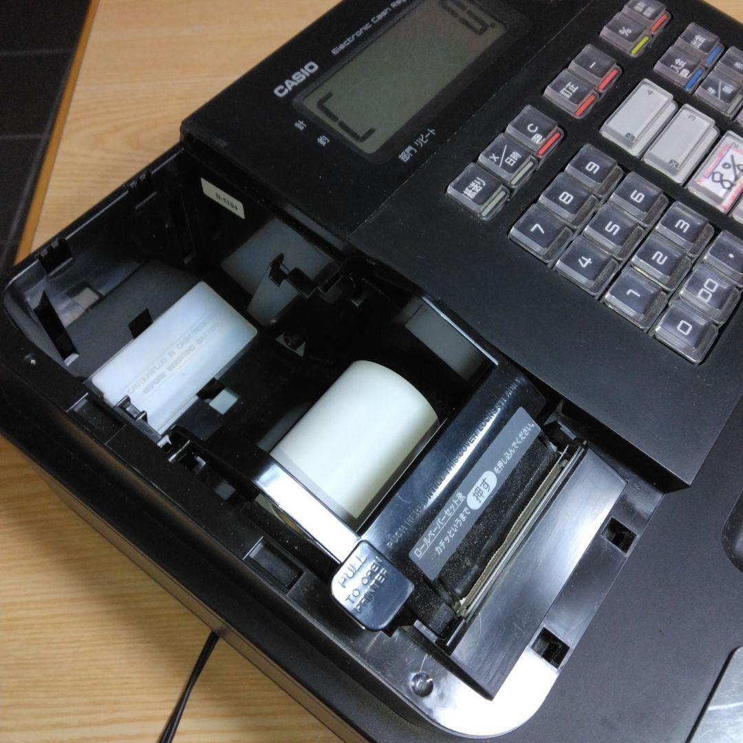 CASIO 電子レジスター SE-G2 グレー/ブラック　(中古品)