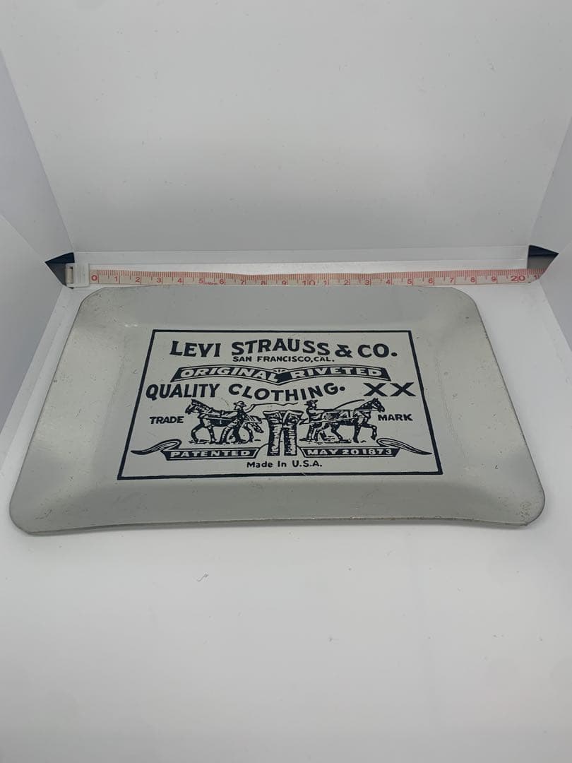 #117 1970年代〜リーバイス　アルミ　キャッシュトレイ ヴィンテージ