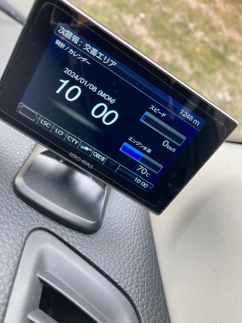 【最終価格】コムテック　ZERO909LS 　OBD2-R2　セット