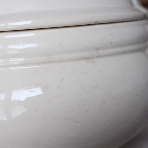 フランスアンティーク Digoin&Sarreguemines スープボウル