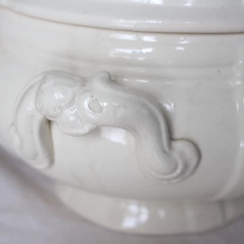 フランスアンティーク Digoin&Sarreguemines スープボウル