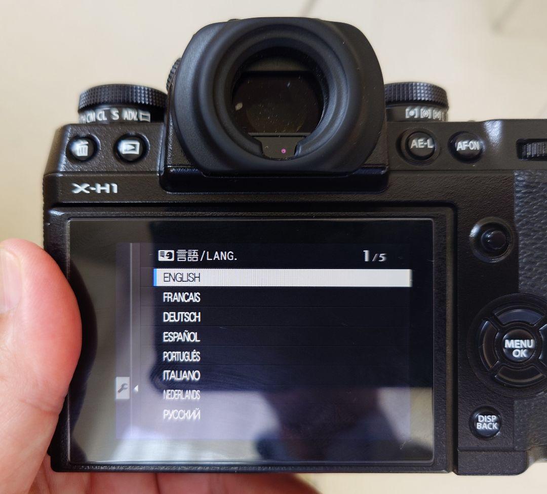 FUJIFILM X-H1 ミラーレス一眼　中古　Made In Japan