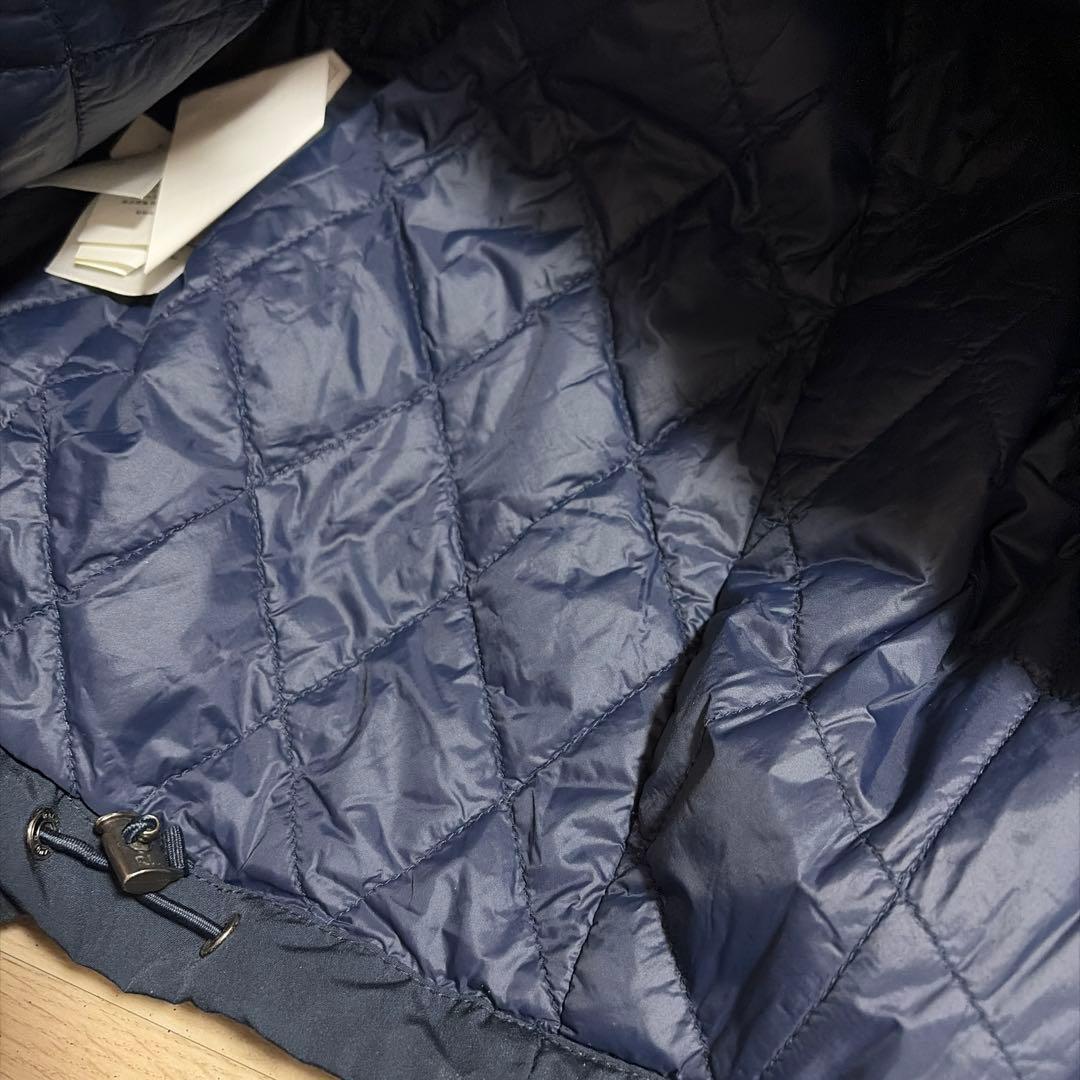 【美品】　ポロラルフローレン　中綿ブルゾン　ネイビー　M 2WAY