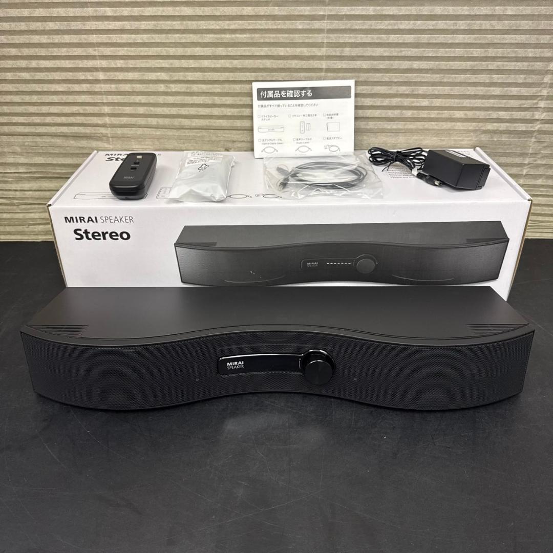 ☆超美品　サウンドファン　ミライスピーカー・ステレオ　SF-MIRAIS6
