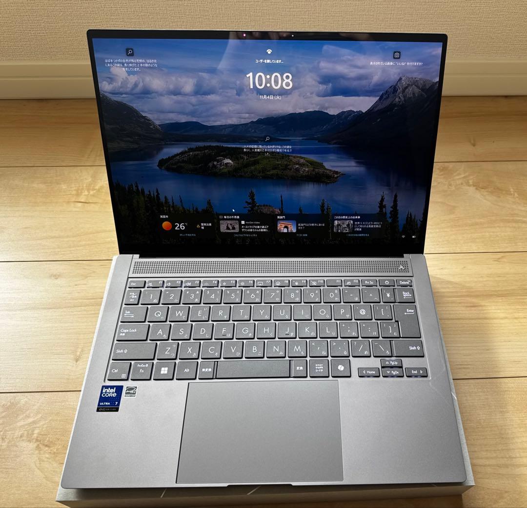 【なむなむ】ASUS Zenbook S14 UX5406SA U7
