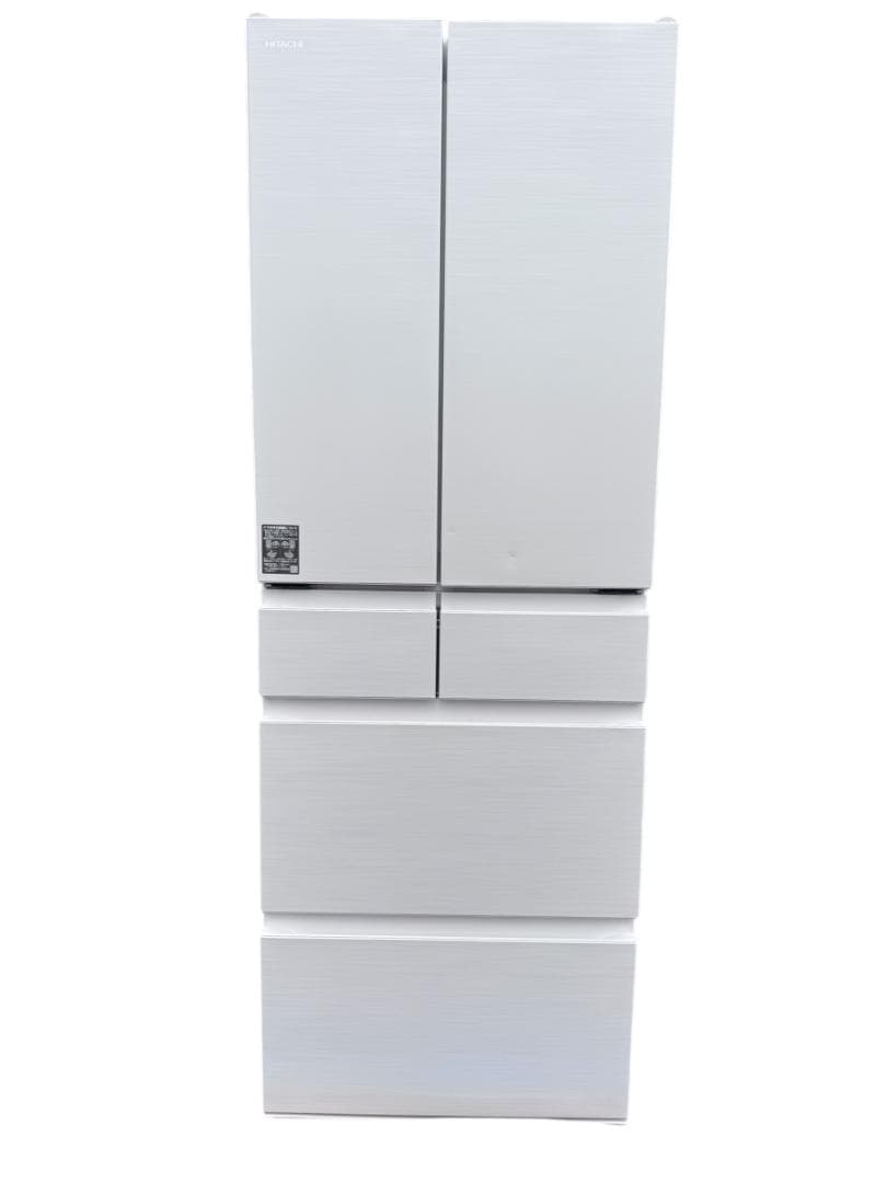 日立 HITACHI 冷蔵庫 R-HWC54T 540L 6ドア ピュアホワイト