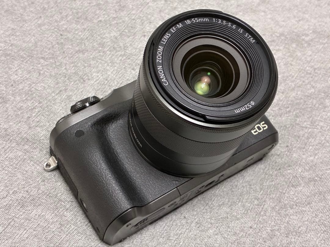 ⭐️美品⭐️キャノン Canon EOS M6 ブラック &ダブルズームレンズセット