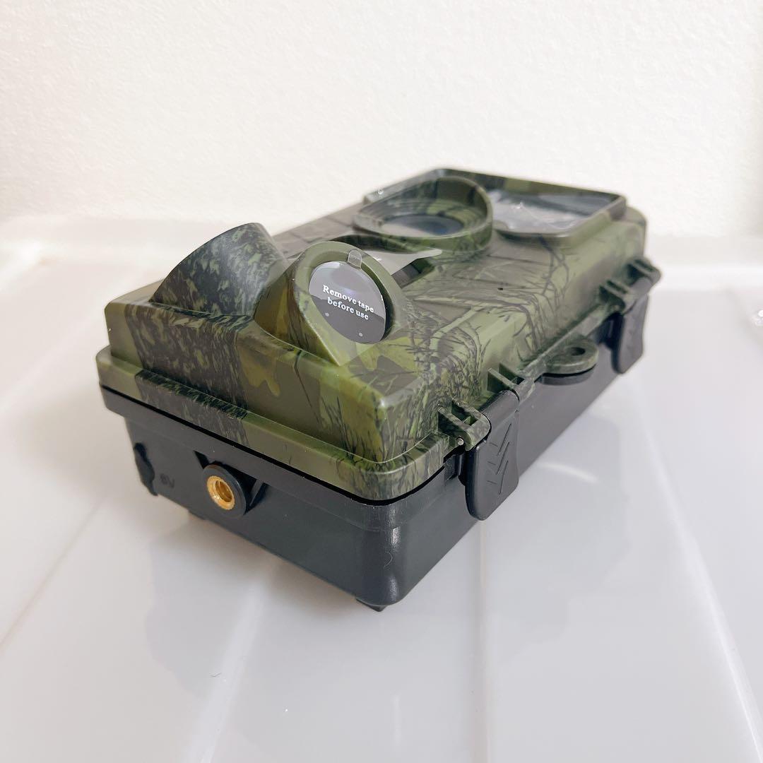 トレイルカメラ 5800万画素 防犯カメラ 屋外 小型 防水 IP66 赤外線付