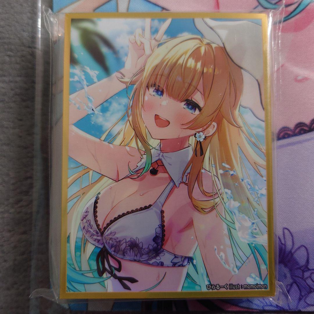 α1 ぶいすぽっ! 帽子&水しぶき&水着 藍沢エマ スリーブ&プレイマット