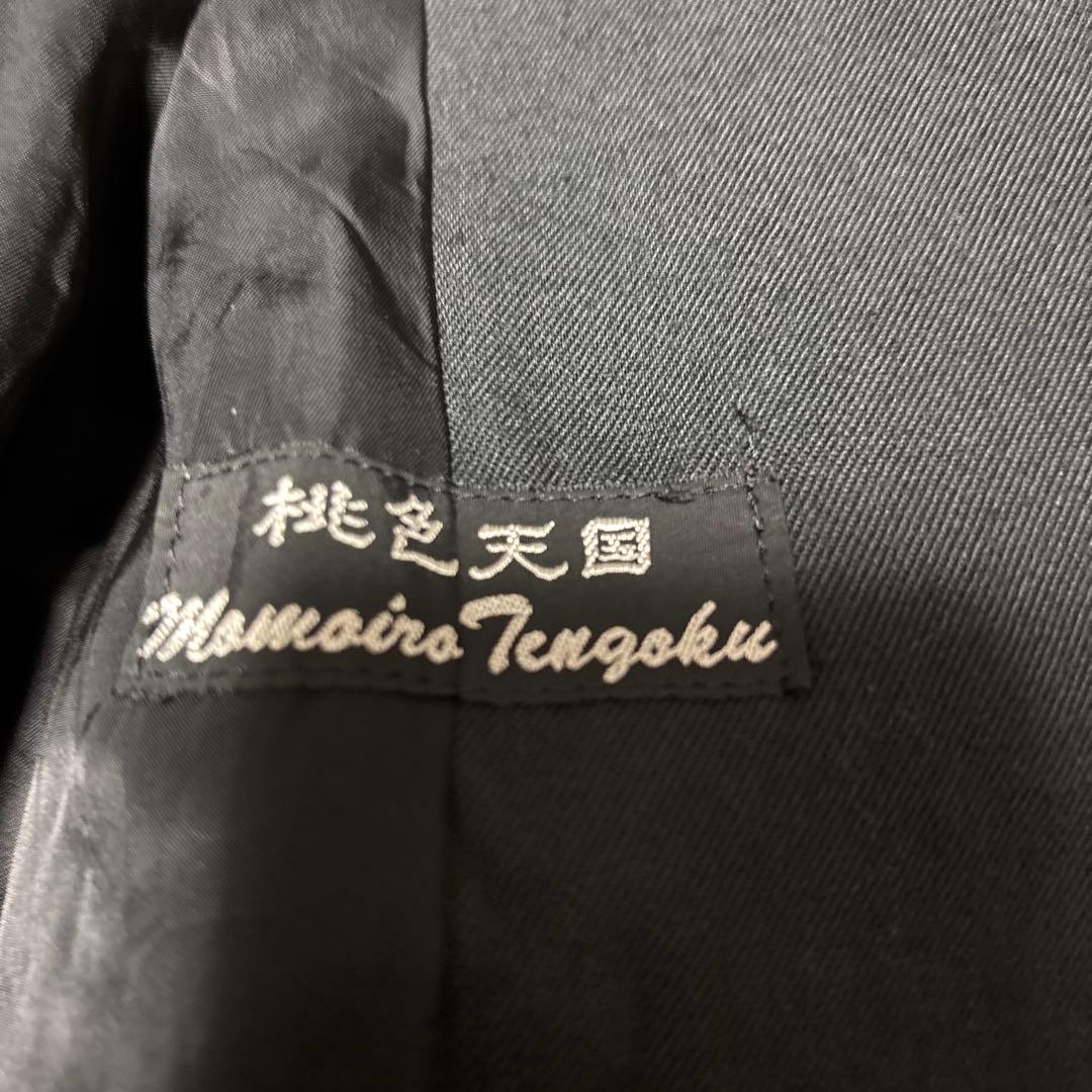 80's 桃色天国 レーヨン ギャバジャン ドリズラージャケット ロカビリー