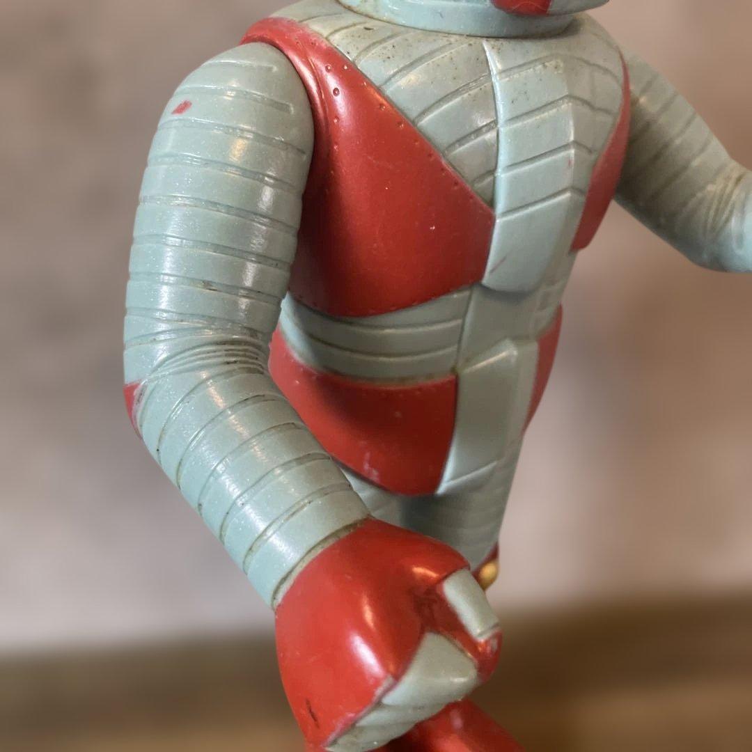 当時物　電人ザボーガー　ソフビ　約27.5㎝