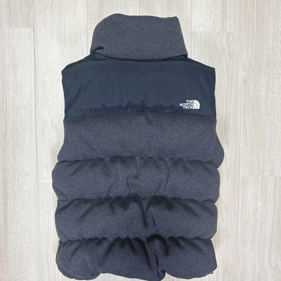 ザ・ノースフェイス　ダウンベスト　グレー　レディース Lサイズ　A-53