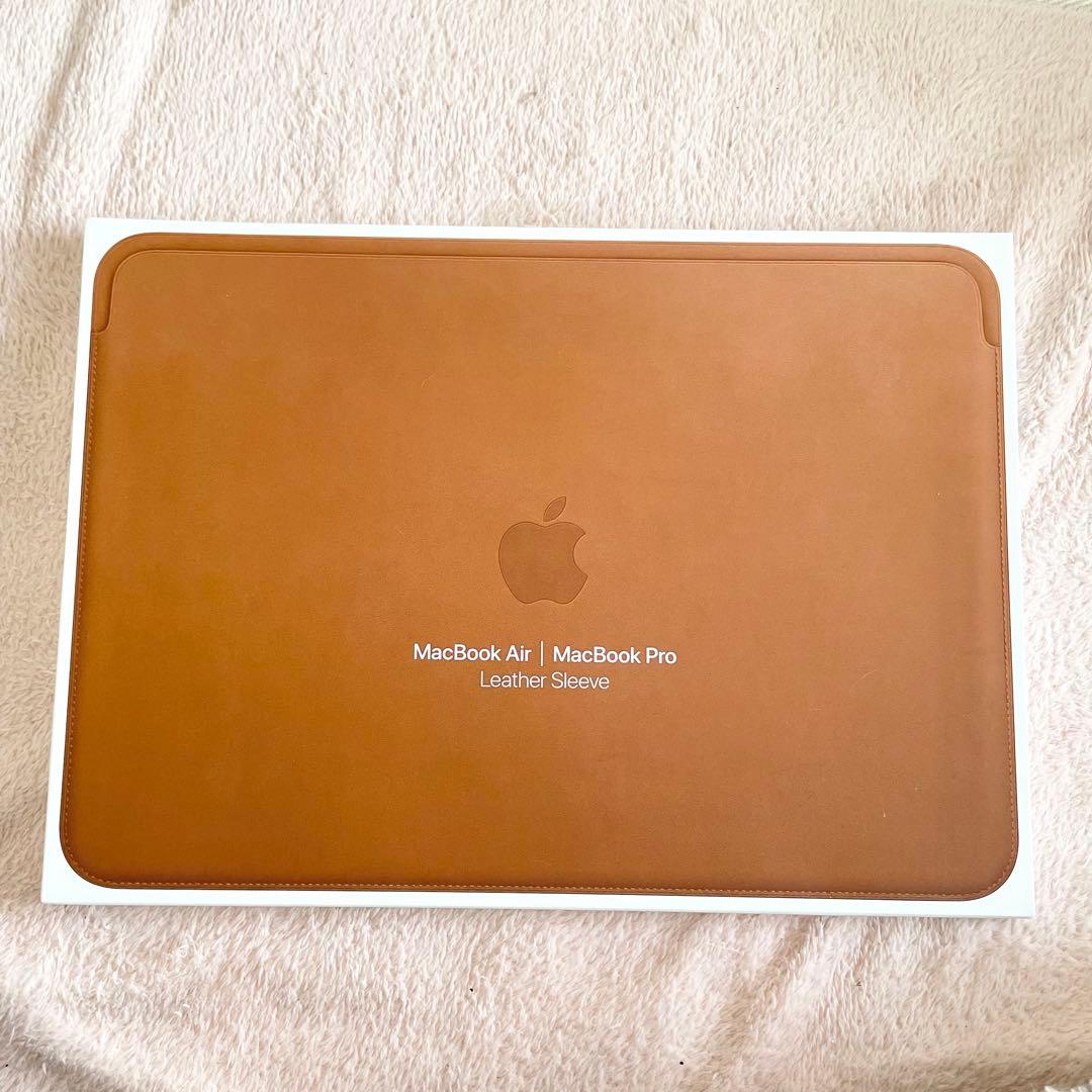MacBook Air / Pro leather sleeve 13インチ