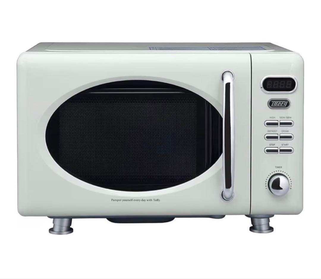 Toffy 電子レンジ　アッシュホワイト　2023年製