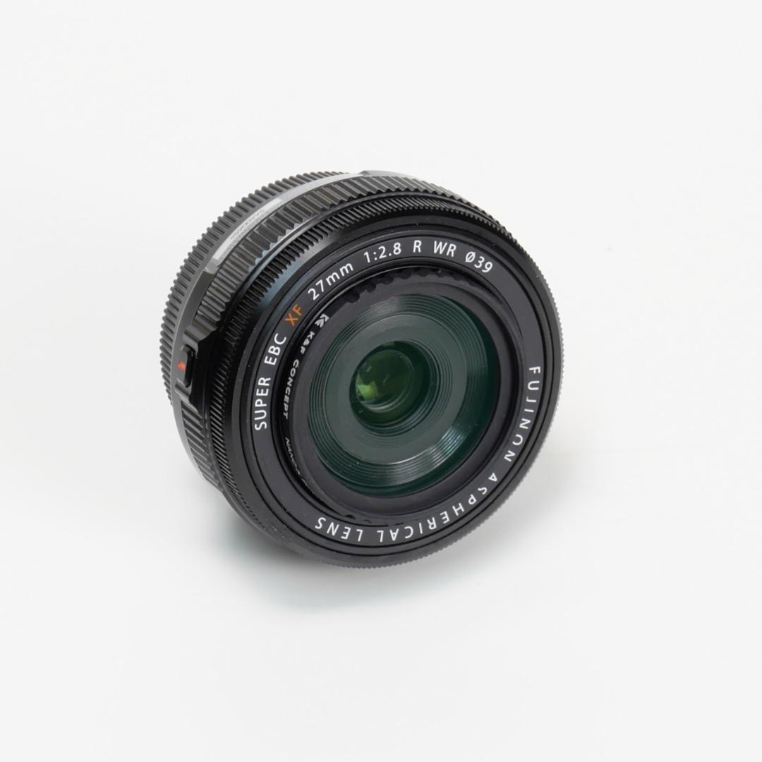 【美品】フジノンレンズ XF27mmF2.8 R WR（フィルター付き）