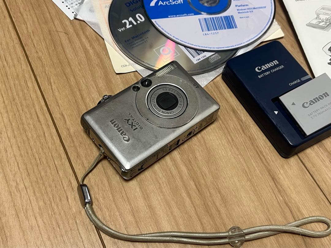 Canon キヤノン デジタルカメラ IXY DIGITAL 50 動作確認済