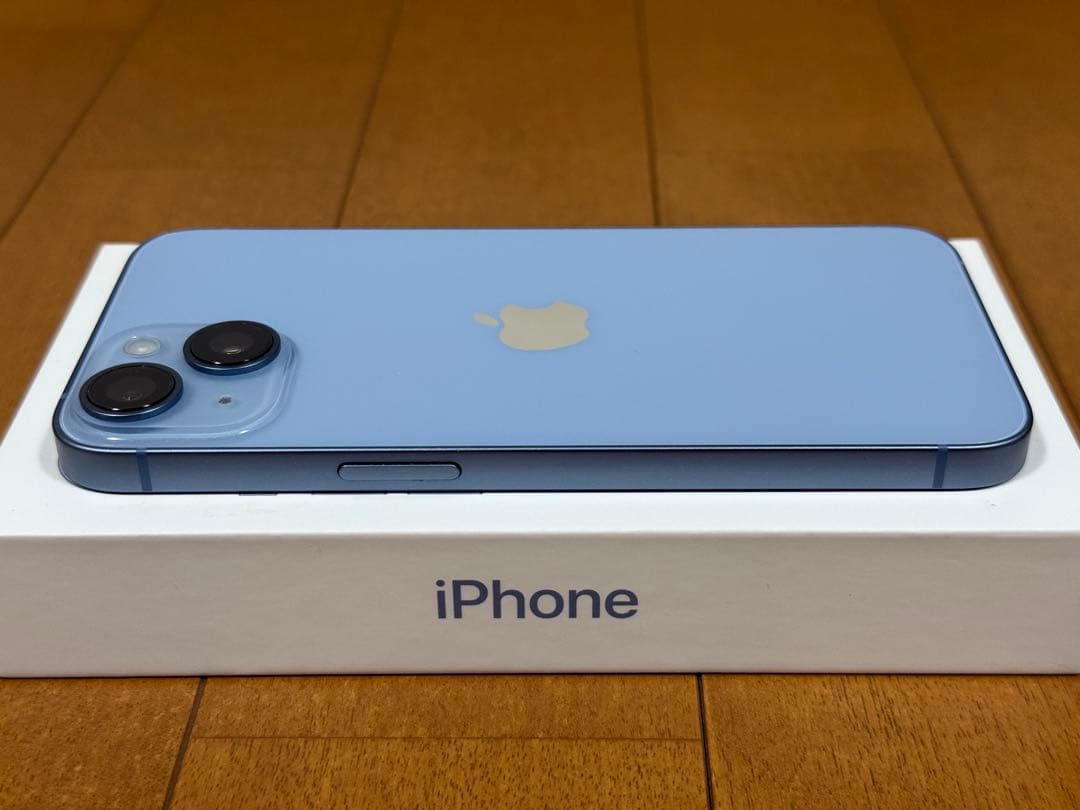 iPhone 14 128GB ブルー SIM フリー 95%