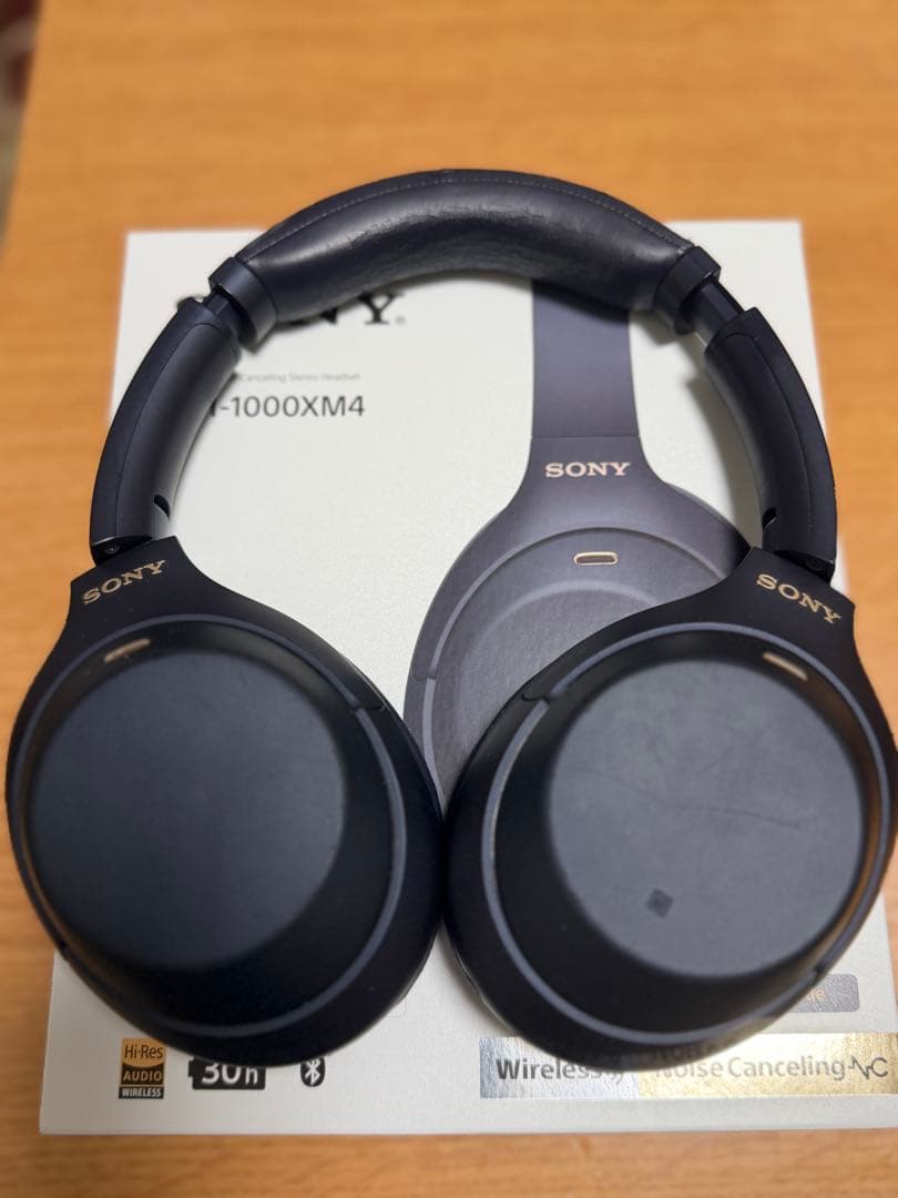 Sony WH-1000XM4 ワイヤレスヘッドフォン ミッドナイトブルー