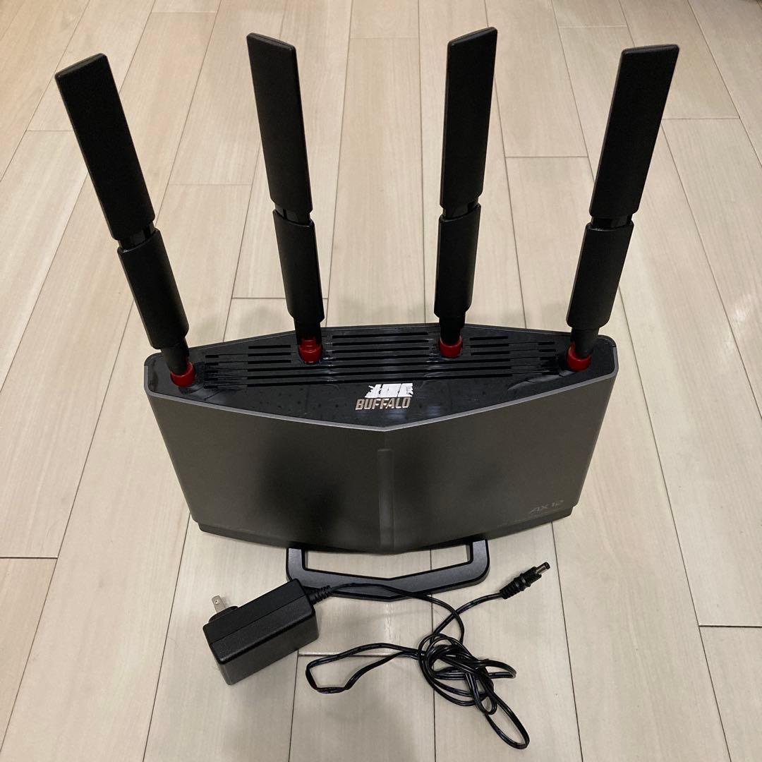 buffalo WXR-6000AX12P/N ルーター　Wi-Fi