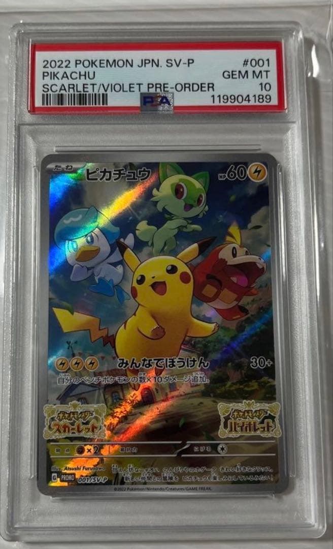 はとぽっぽ達 ピカチュウPSA10