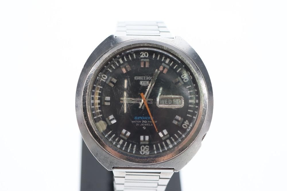◆SEIKO セイコー 5 スポーツ 61197160 自動巻き時計　08038