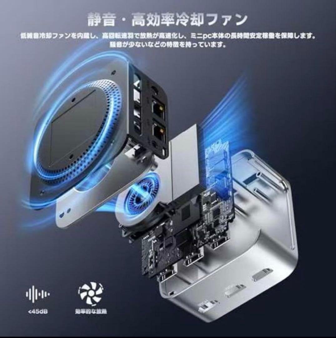 限定価格Acemagicミニpc n100 12GB＋256GB SSD