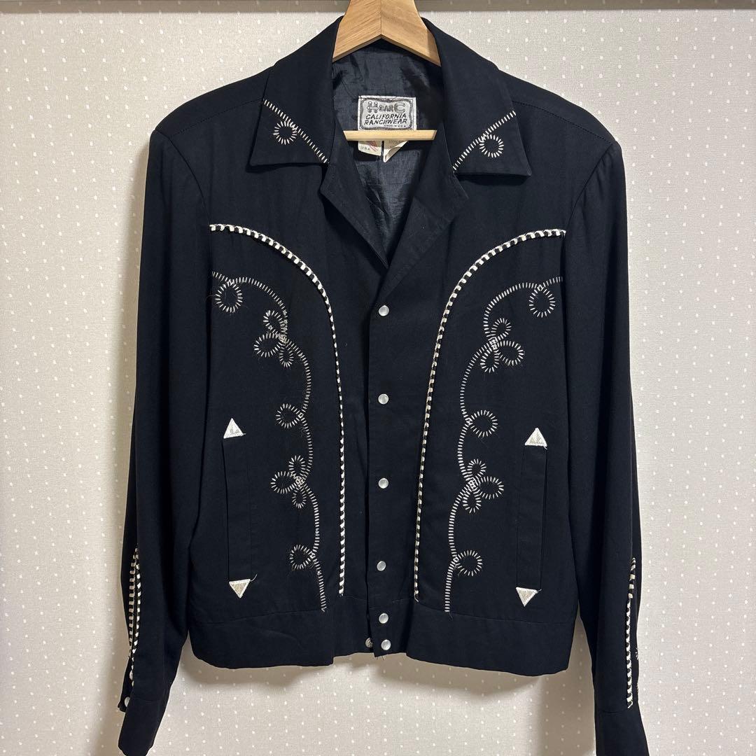 u*f様 hbarc エイチバーシー　ウエスタンジャケット　60s サイズM 美