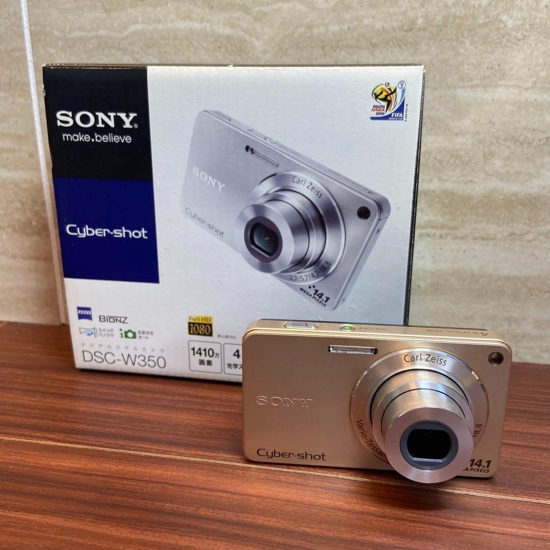 SONY Cyber-shot DSC-W350 デジカメ ほぼ新品 3794
